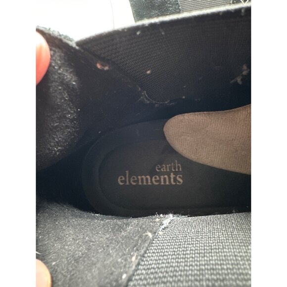 Earth Elements Avens Black Suede Chelsea Boots Size 12 - Picture 7 of 13